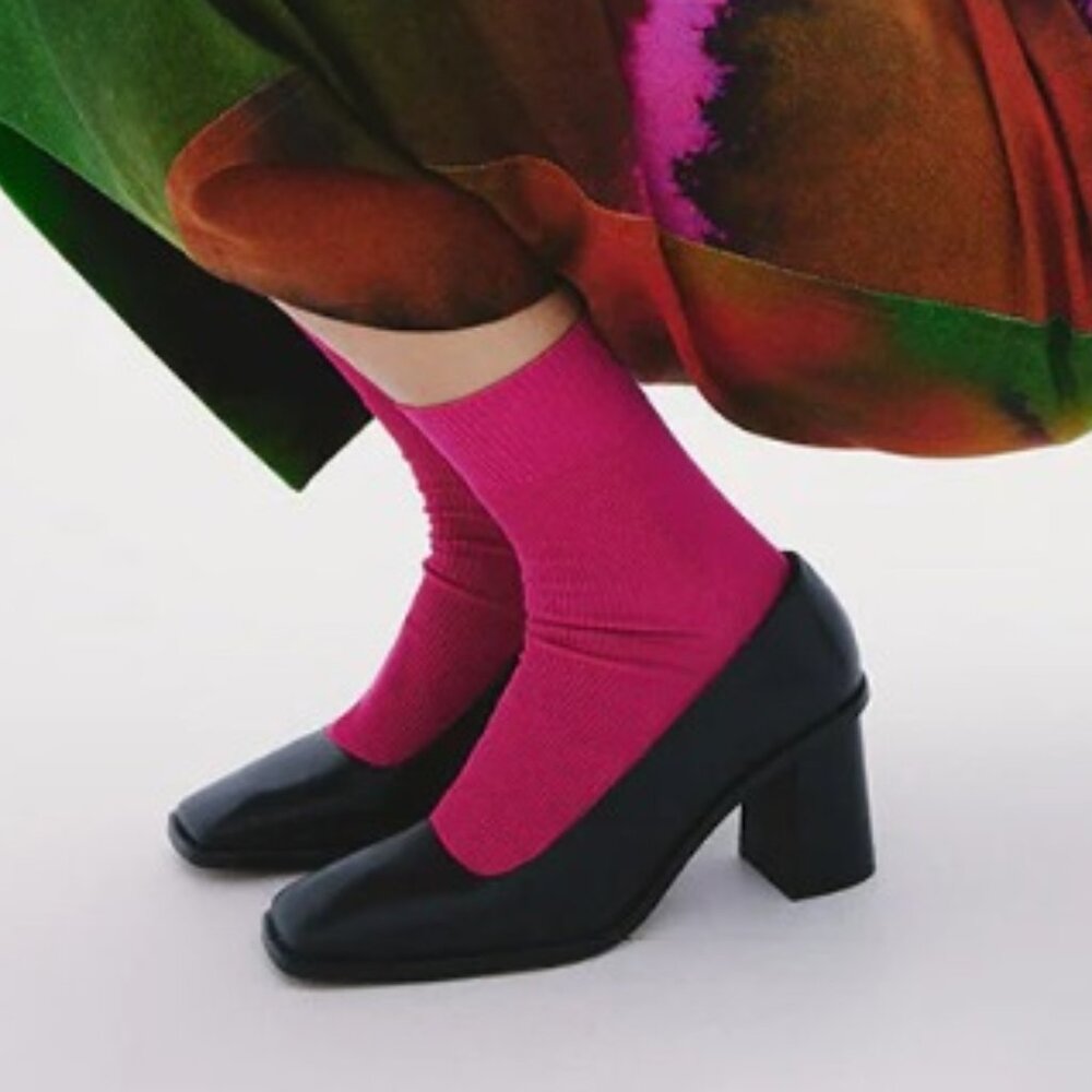 Maguire Lugo Black Leather Pump Heels - Canadian Brand